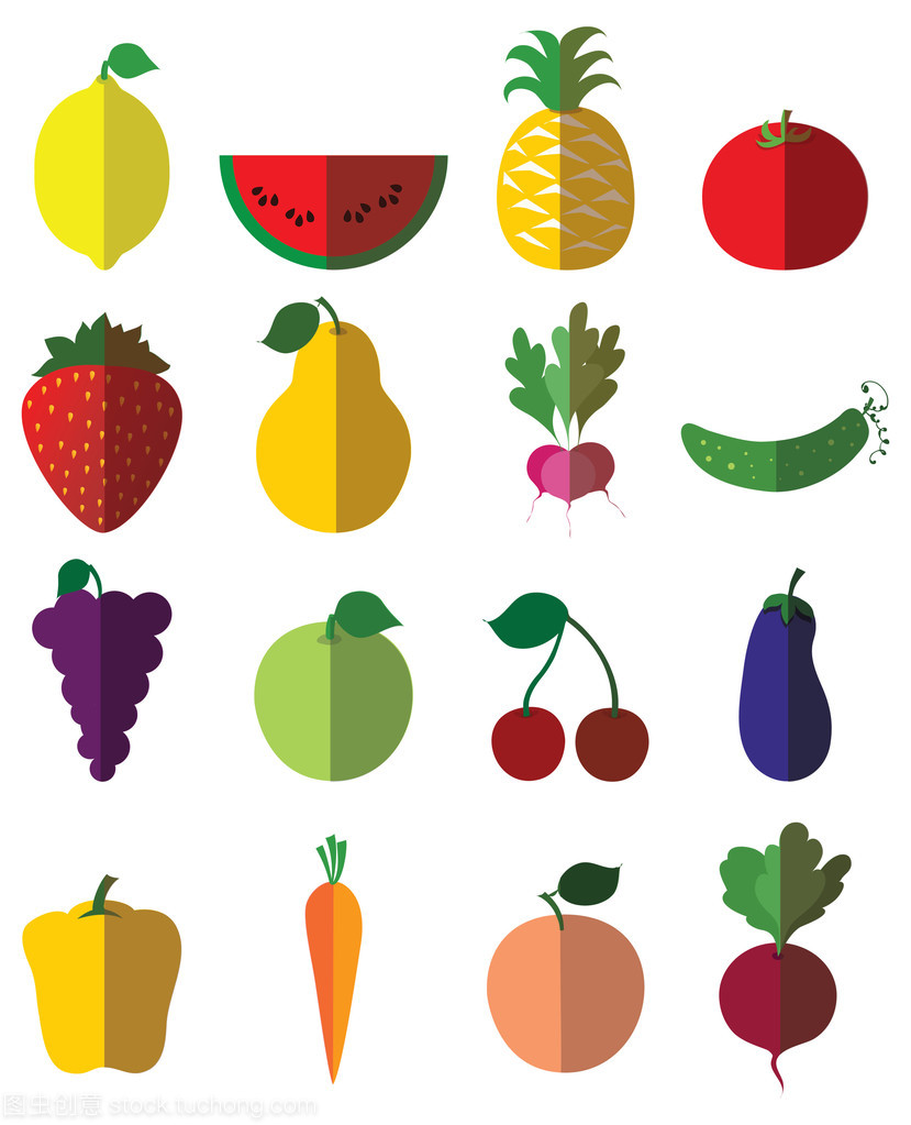 卡通蔬果世界 水果们的欢乐派对